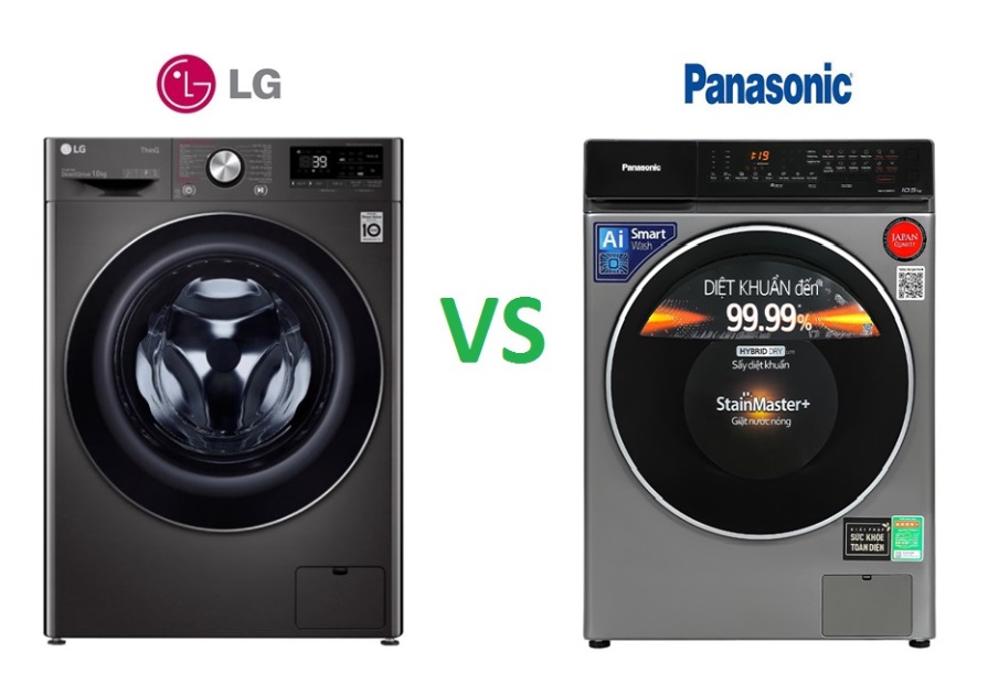 So sánh máy giựt LG và máy giặt Panasonic về độ bền