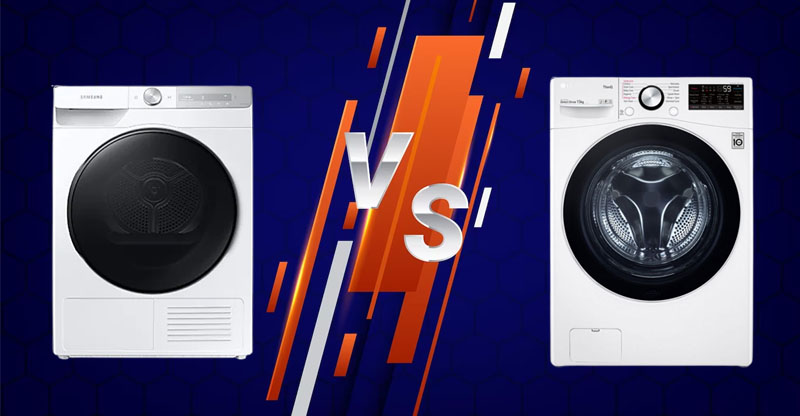 So sánh máy giặt LG và Samsung 