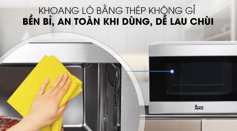Chất liệu lò vi sóng Teka