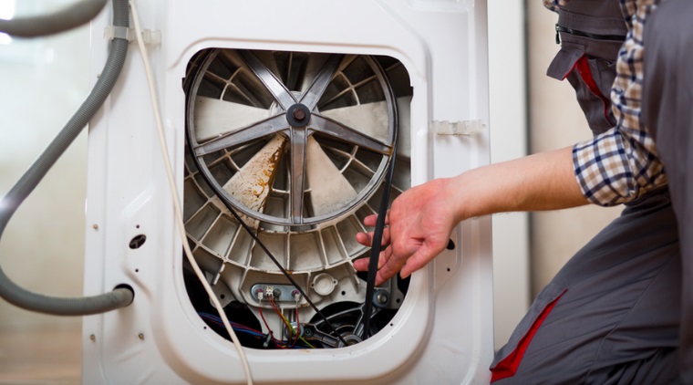 Dây đai máy giặt LG bị hỏng