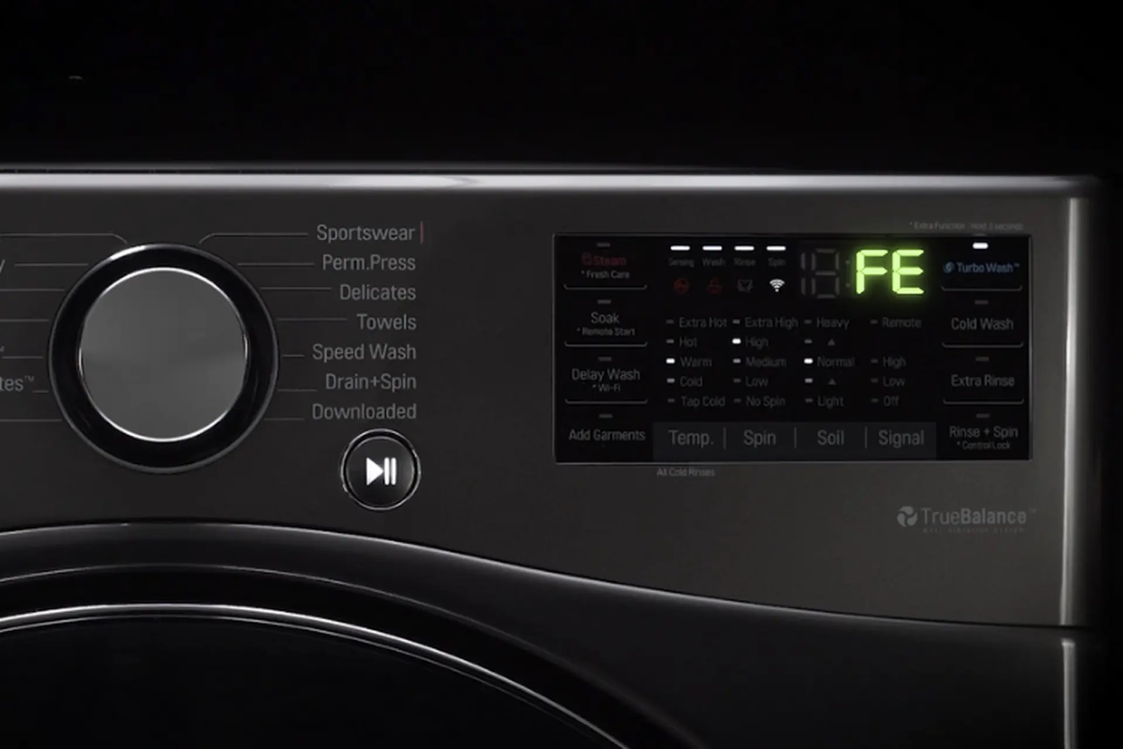 Máy giặt LG báo lỗi FE là gì