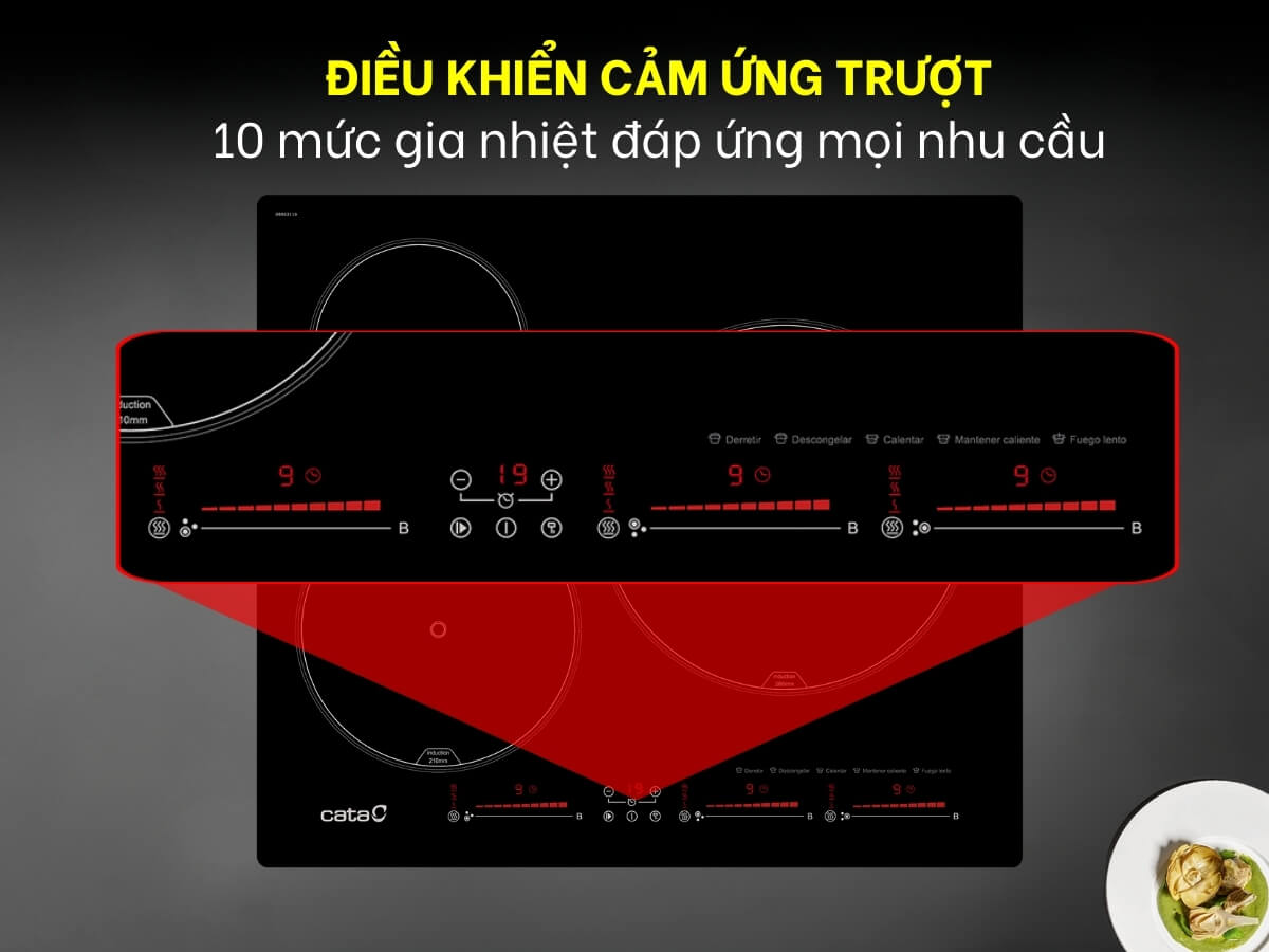 Cách sử dụng bếp từ cata