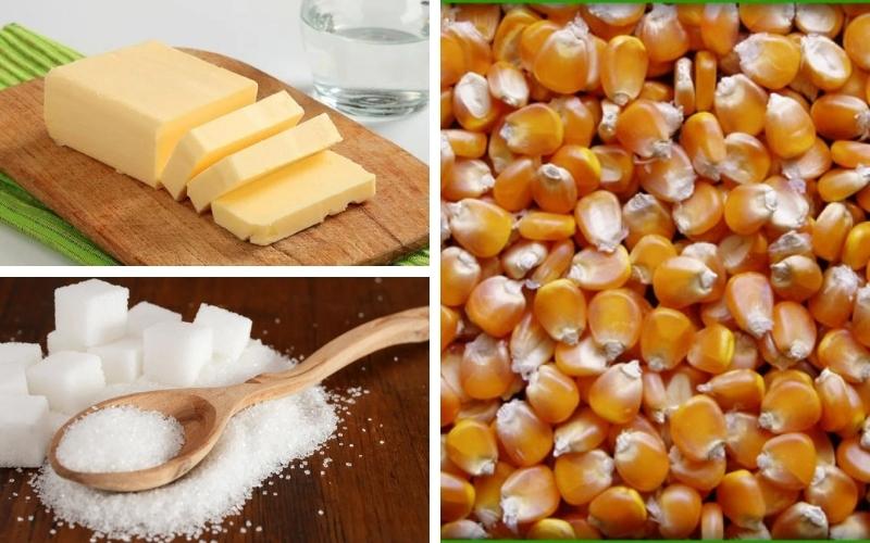 Cách làm bắp rang bơ bằng nồi chiên không dầu