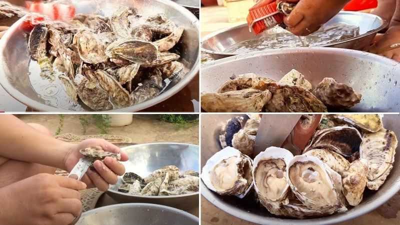 Công thức làm hàu nướng tại nhà