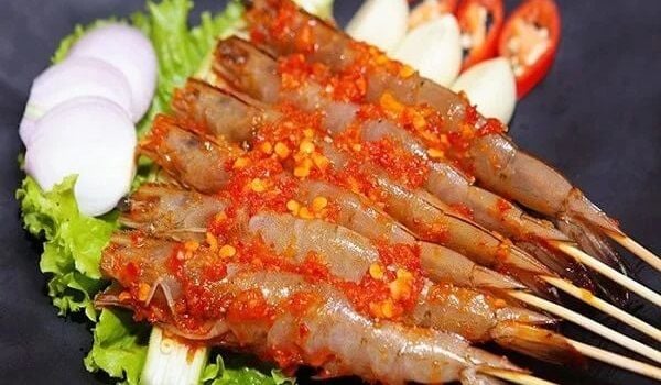 Làm tôm nướng bằng nồi chiên không dầu