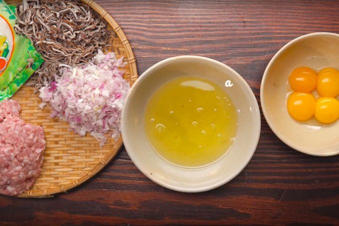 Nguyên liệu làm chả giò đơn giản