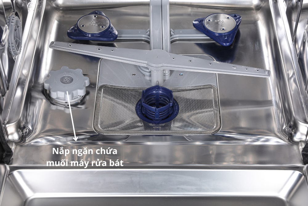 Xác định vị trí ngăn chứa muối