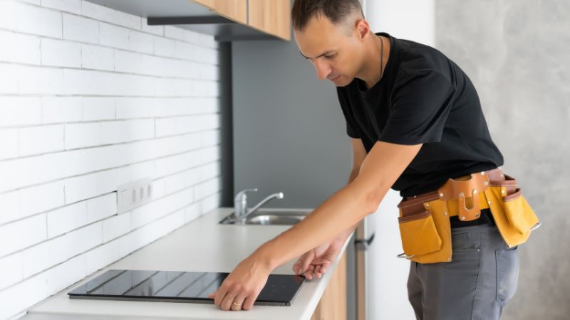 Hình ảnh bảo quản bếp từ Cata