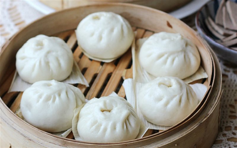 Thành phẩm và cảm nhận khi thưởng thức bánh bao