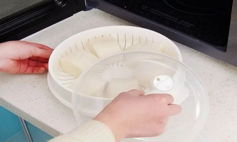 Nguyên liệu hấp bánh bao bằng lò vi sóng