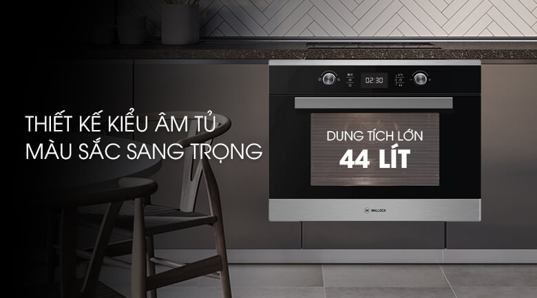thiết kế lò vi sóng Malloca