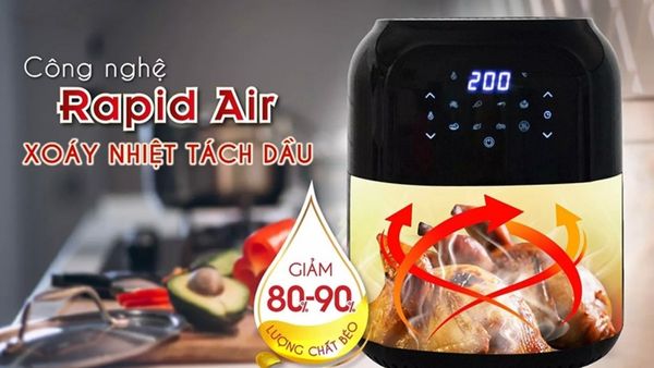 Chọn mua nồi chiên không dầu