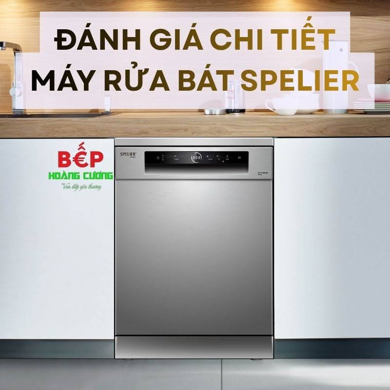 Đánh giá máy rửa bát Spelier có tốt không 