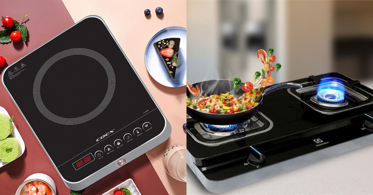 So sánh bếp ga và bếp từ về sự tiện lợi