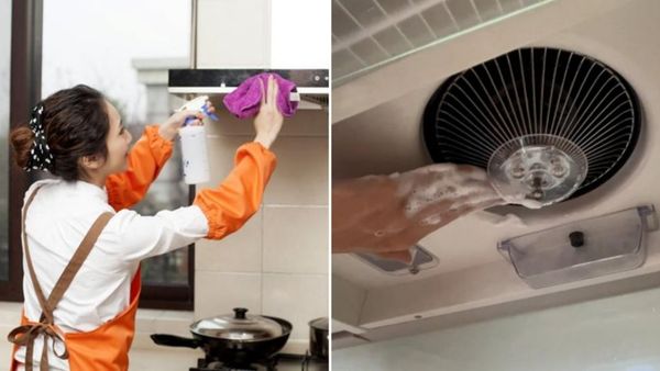 Vệ sinh bên ngoài và bên trong máy hút mùi