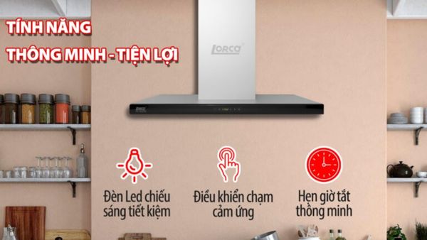 Đánh giá máy hút mùi Lorca