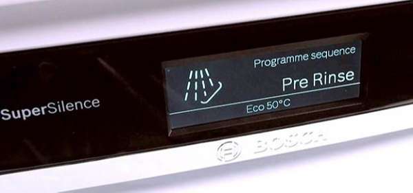 các chức năng của máy rửa bát Bosch SMS6ECI07E