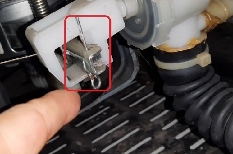 Van xả bị kẹt/hỏng