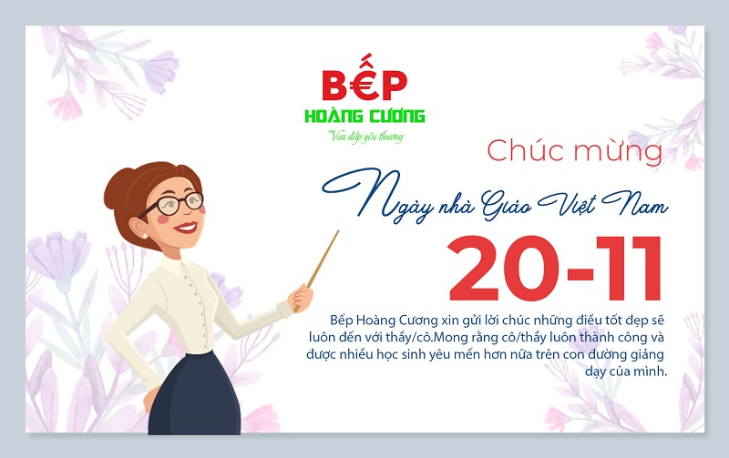 Bếp Hoàng Cương - Chúc mừng ngày Nhà Giáo Việt Nam 20/11