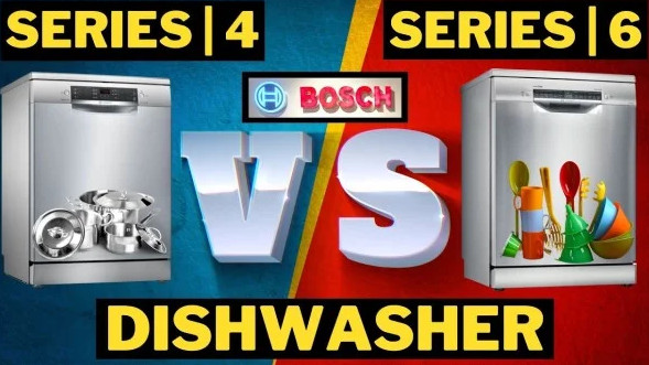 So sánh máy rửa chén Bosch Series 2, 4, 6, 8