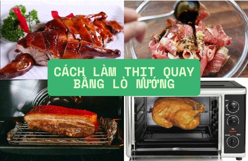 Cách làm thịt quay bằng lò nướng
