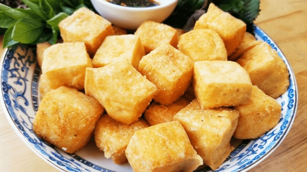 Cách rán đậu bằng nồi chiên không dầu
