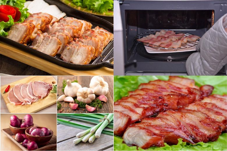 Nướng thịt bằng lò vi sóng