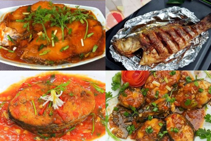 Nướng cá bằng lò vi sóng