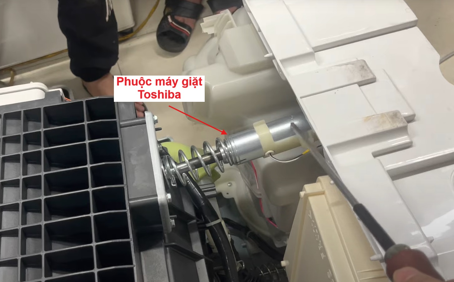 Phuộc máy giặt Toshiba