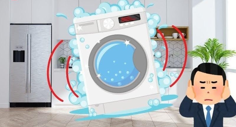 Máy giặt LG bị rung lắc mạnh khi vắt? Nguyên nhân?