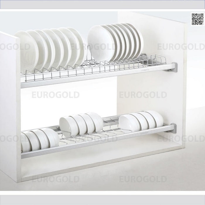 Giá bát đĩa cố định Inox 201 Eurogold EP86700