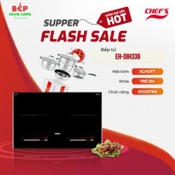 Bếp từ đôi Chefs EH-DIH336