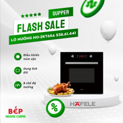Lò nướng Hafele HO-2KT65A 538.61.441