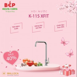 Vòi rửa chén Malloca K-115 XFIT
