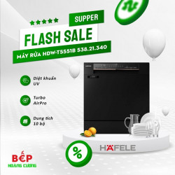 Máy rửa chén bát HDW-T5551B Hafele 538.21.340