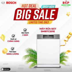 Máy rửa bát âm tủ Bosch SMI8TCS01E serie 8