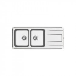 Chậu rửa bát Elica Alea 2B 1D Polished 107155101