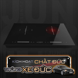 Bếp từ kết hợp hồng ngoại Junger CEJ-203-IF lắp âm