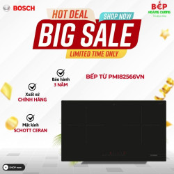 Bếp từ đôi Bosch PMI82566VN lắp âm