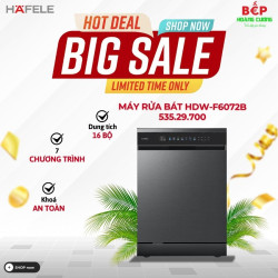 Máy rửa chén Hafele HDW-F6072B 535.29.700