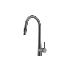 Vòi rửa bát nóng lạnh Hafele LUX-P HT25-SH1F449 570.85.046 Titan