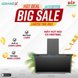 Máy hút mùi áp tường GrandX GX H90T88G