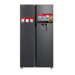 Tủ Lạnh 2 cánh side by side Inverter 596 Lít Toshiba GR-RS775WI-PMV(06)-MG