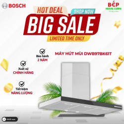Máy hút mùi áp tường Bosch DWB97BK61T