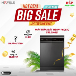 Máy rửa chén độc lập Hafele HDW-F6031G 535.29.651