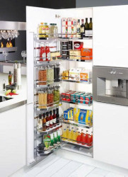 Phụ kiện tủ bếp Hafele 545.94.611 bộ rổ 6 tầng TANDEM 450/1100mm