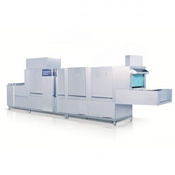 Máy rửa bát công nghiệp Prime PMFE-600SDE băng tải