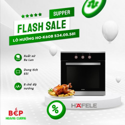 Lò nướng âm tủ Hafele HO-K60B 534.05.581