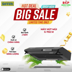 Máy hút mùi cổ điển Giovani G-702 M