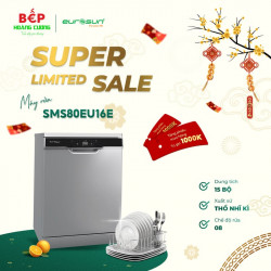 Máy rửa bát lắp đặt độc lập Eurosun SMS80EU16E